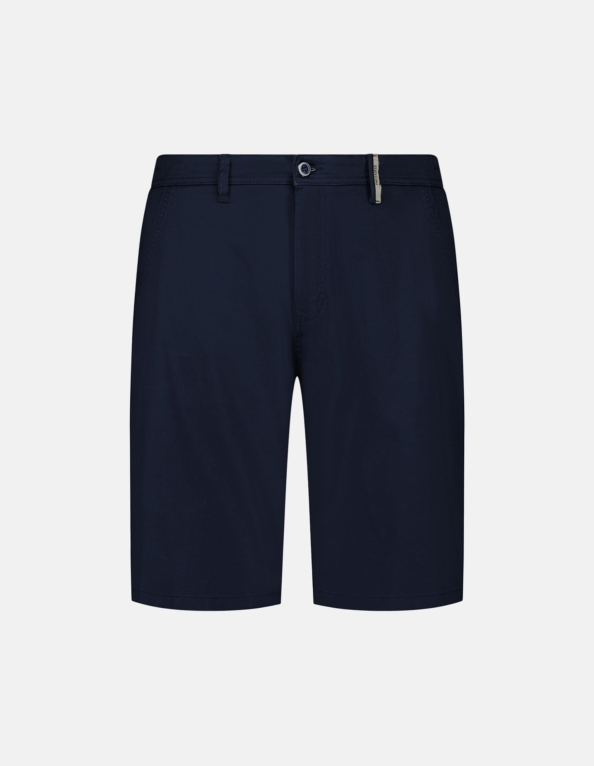 Navy Tailored Chino Shorts