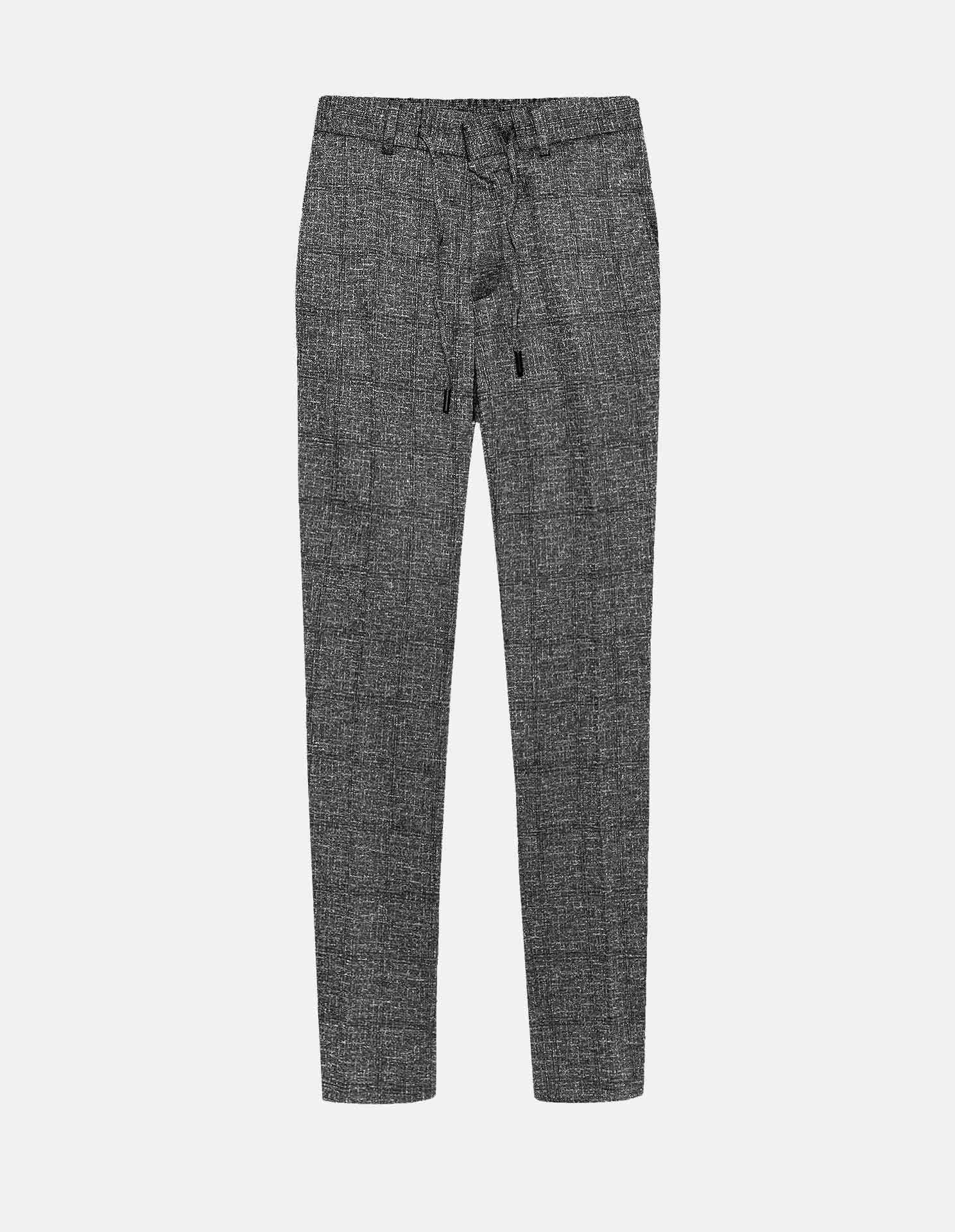 Silver Black Dress Pants