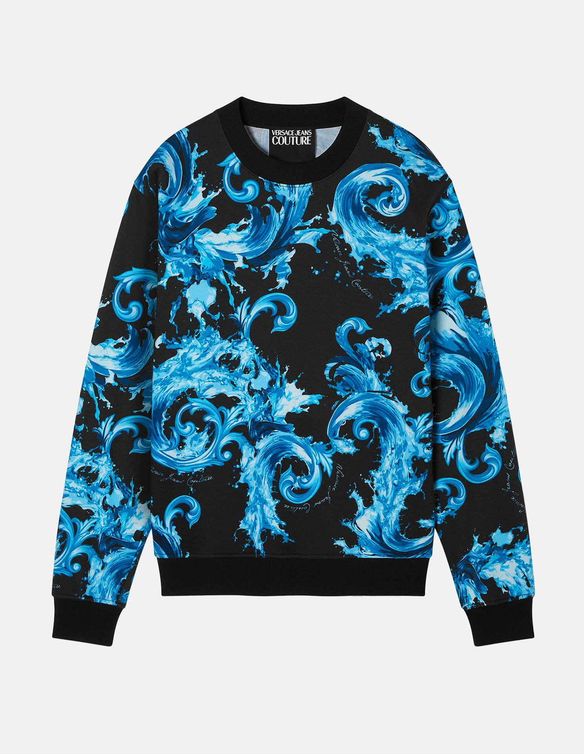 Sea Baroque Wave Regular Sweatshirt