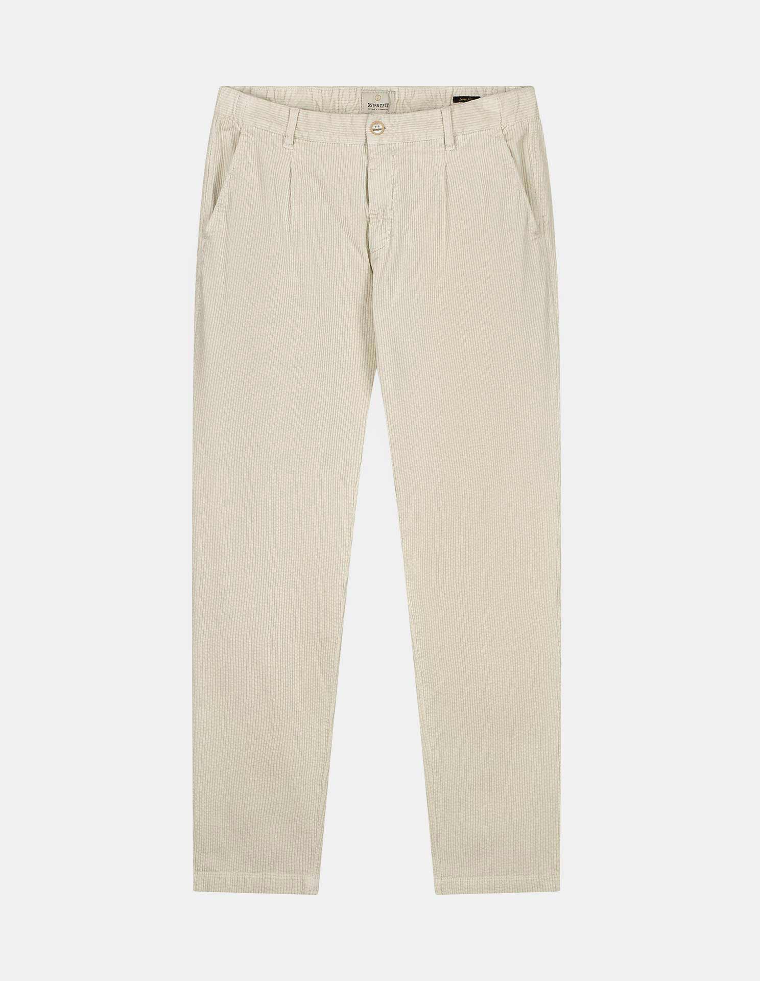 Ribbed Cord Logan Cream Pants