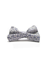 Picture of Ted Baker Grey Patterned Silk Bow Tie