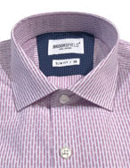 Picture of Brooksfield Pink Line Stripe Slim Shirt
