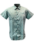Picture of No Excess Leaf Print S/S Shirt