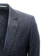 Picture of Lagerfeld Navy Square Check Suit