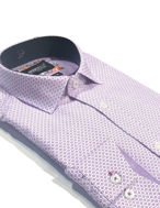Picture of Brooksfield Purple Flower Dot Luxe Shirt