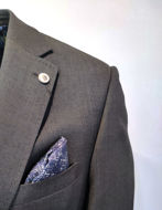 Picture of Ted Baker Charcoal Grey Birdeye Suit