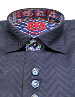 Picture of Au Noir Stephano Navy Shirt