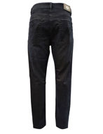 Picture of Versace Jeans Velvet Washed Denim in Navy