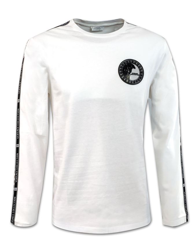 designer white long sleeve shirts