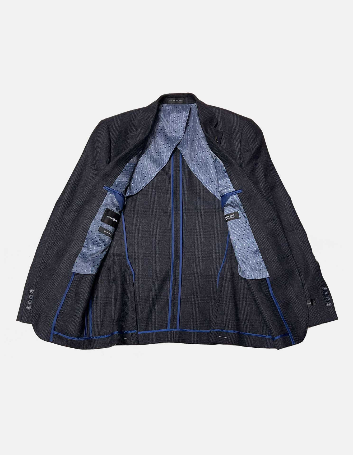 Studio Italia Navy Vespa Blazer - George Harrison | Designer Menswear ...