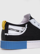Picture of Diesel Black Slip-on Sock Sneakers