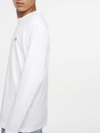Picture of Diesel White Justy L/S T-Shirt