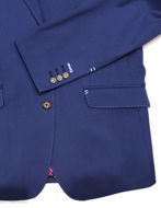 Picture of Au Noir Textured Navy Dicaprio Jacket