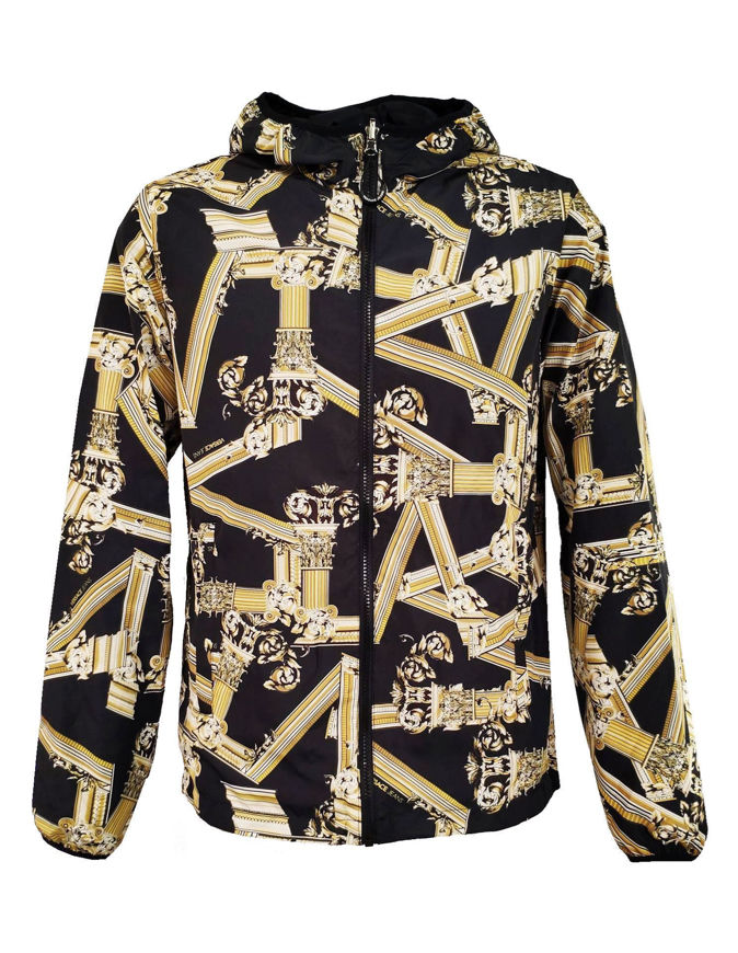 versace zip up jacket