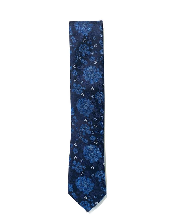 Picture of Ted Baker Floral Jacquard Silk Tie