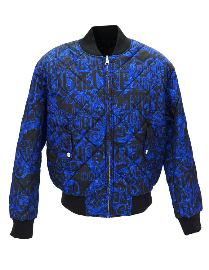 versace blue jacket