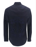 Picture of Versace Camouflage Navy L/S Shirt