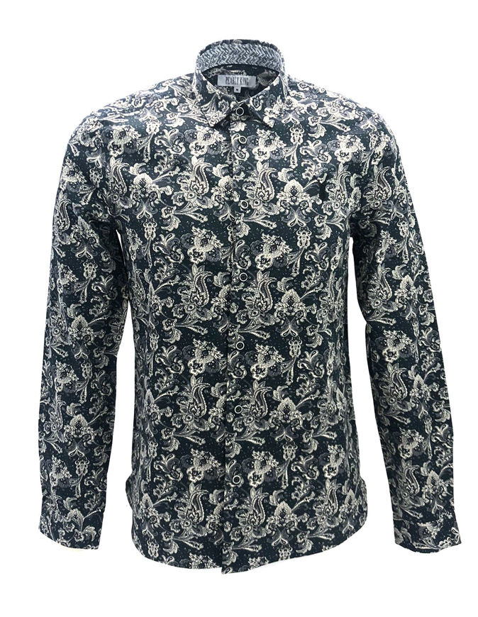 Picture of Pearly King Paisley Print Shirt