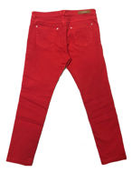 Picture of Versace Collection Red Relaxed Stretch Jean