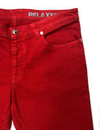 Picture of Versace Collection Red Relaxed Stretch Jean