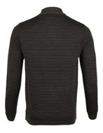 Picture of No Excess Jacquard Knit Sweater