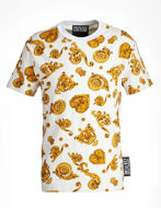 Picture of Versace Jewel Baroque White Tee