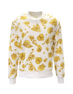 Picture of Versace Jeans Couture Jeweled White Sweat