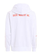 Picture of Diesel Diex Hood White Sweat Jacket