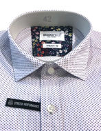 Picture of Brooksfield Pink Dots Pattern Stretch Real Shirt