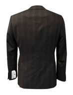 Picture of Studio Italia Slim Dark Charcoal Check Suit