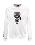 Picture of Karl Lagerfeld Ikonik White Logo Sweatshirt