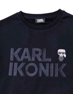 Picture of Karl Lagerfeld Navy Karl Logo Sweatshirt