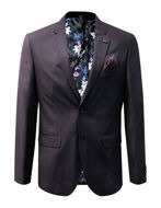 Picture of Ted Baker Textured Purple London Suit