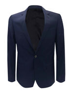Picture of Karl Lagerfeld Navy One Button Blazer Suit