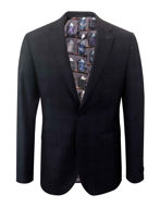 Picture of Ted Baker Navy Window Check Suit