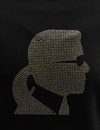 Picture of Karl Lagerfeld Studded Black Sweatshirt