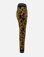 Picture of Versace Logo Baroque Velvet Trackpant