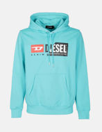 Picture of Diesel D-Logo Hood Sweatshirt