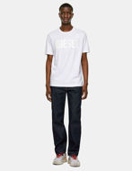 Picture of Diesel Emboss Logo White Tee