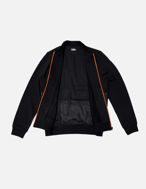 Picture of Karl Lagerfeld Black Mesh Sweat Jacket