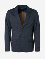 Picture of No Excess Navy Stretch Jersey Blazer Jacket