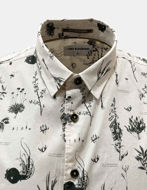Picture of No Excess Perennial Cream S/S Shirt