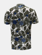 Picture of Pearly King Blue Floral Polo