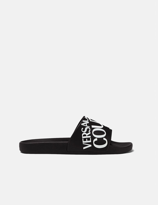 Picture of Versace Jeans Couture Black Logo Slide