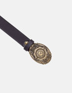 Picture of Versace Jeans Couture Large Gold Emblem Belt