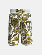 Picture of Versace Regalia Baroque White Sweat Shorts