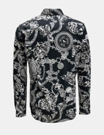 Picture of Versace B&W Regalia Baroque Slim Shirt