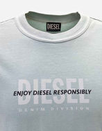 Picture of Diesel Enjoy Print Aqua Tee