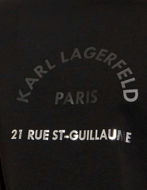 Picture of Karl Lagerfeld Black 21 Rue Paris Tee
