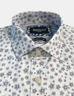 Picture of Brooksfield White Floral Print Luxe Shirt